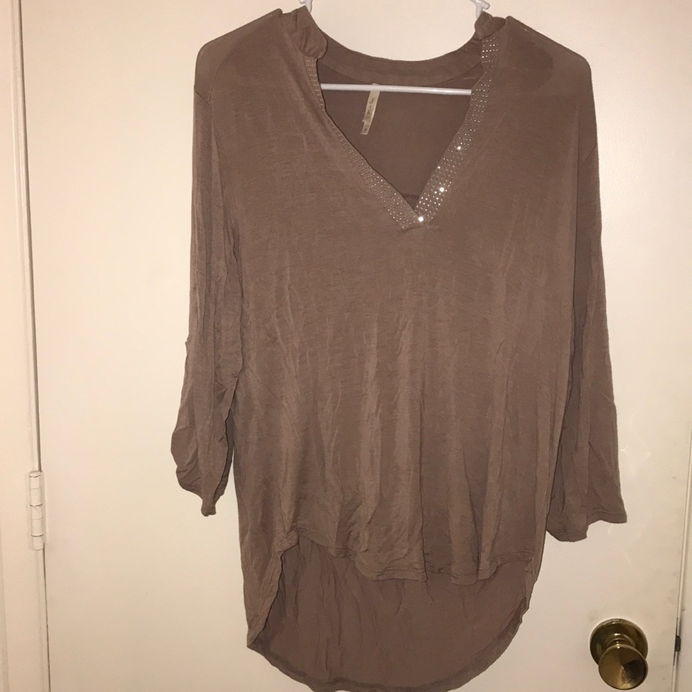 Half sleeve top